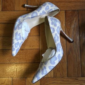 Purple Leopard Manolo Blahnik